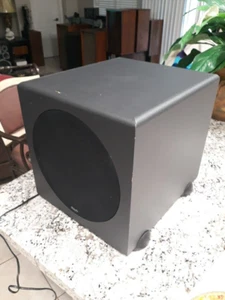 KLH Audio Systems Amplified Subwoofer System Black KSUB-10 Tested Fast Ship!! - Picture 1 of 6