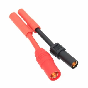 AS150 XT150 Female Jack to HXT 4mm Bullet Female Jack Cable 12AWG 5CM Wire - Picture 1 of 3