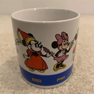 Disney Minnie Mouse Thru The Years Ceramic Coffee Tea Mug Cup Drinkware Applause - Foto 1 di 12