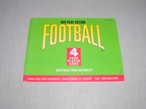 NES Play Action Football (Nintendo NES) Original Bedienungsanleitung - Bild 1 von 2