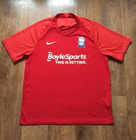 BIRMINGHAM CITY 2020 2021 Away Football T-Shirt Soccer Jersey Nike Size XL Cover