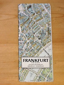 Frankfurt am Main - Ein Bollmannplan - Bildplan + Stadtplan - Bild 1 von 3