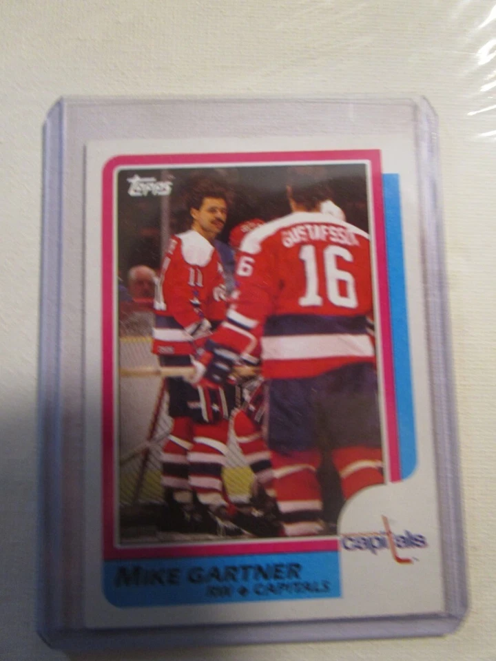 1986-87 Topps Mike Gartner #59 Washington Capitals - Image 1 of 1