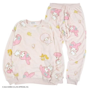 Sanrio My Melody Sweatshirt & Pants Set Pajama Fluffy Japan Cosplay - Picture 1 of 5