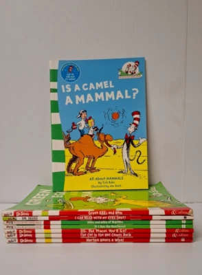 Dr. Seuss Children's Book Bundle Set x8 - Horton Hears A Who, Green Eggs And Ham - Image 1 of 4