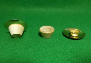 Kerzenhalter Holztülle Ø 14mm Messingtülle Lichtertülle für Pyramidenkerzen 1166 - Bild 1 von 8