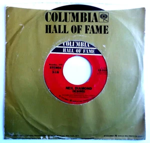 NEIL DIAMOND - Beautiful Noise / Desiree - Vinyl 45rpm 1977 Columbia 13-33352 - Imagen 1 de 5