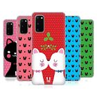 HEAD CASE DESIGNS CHRISTMAS CATS SOFT GEL CASE FOR SAMSUNG PHONES 1