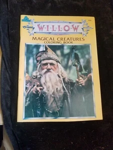 Willow Magical Creatures Coloring Book Unused 1988 Random House - Picture 1 of 2