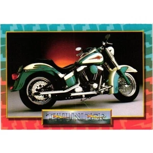 1993 Thunder Productions Motorcycle Card #83 1991 FLSTC - Picture 1 of 2