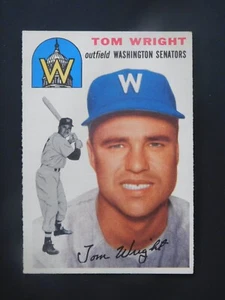 1954 Topps Baseball Card #140 Tom Wright (EX-MT) - Picture 1 of 2