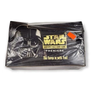 1995 Decipher Star Wars Premiere Customizable Card Game Booster Box Sealed Unlmt - Picture 1 of 4