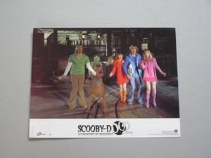 MATTHEW LILLARD SARAH MICHELLE GELLAR ""SCOOBY-DOO 2" LOBBY CARD CHIEN DOG LB9