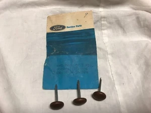 NOS 1975 D5OZ-65237A14-S DOOR TRIM BUTTONS 3 PIECES FORD TROINO - Bild 1 von 4