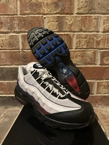 Nuove 13 Nike Air Max 95 Premium Toronto Ossidiana Bianco Rosso Nero HJ9152-100 Uomo - Foto 1 di 12