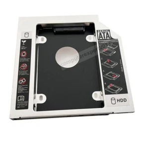 2° adattatore caddy HD SSD per Lenovo ThinkPad Edge E530 E430 E420 E425 - Foto 1 di 8