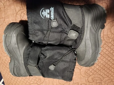 Botas KAMIK Waterbug 5 Niños Impermeables Forradas de Vellón. Talla 2 ligeramente desgastada. Sin caja Foto 1 de 4