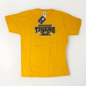 Vintage Style Missouri Tigers Youth XL Tee Gold Delta Tag NWT - Picture 1 of 6