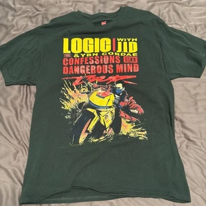 Logic Confessions of a Dangerous Mind T-Shirt mit JID YBD Cordae Large - Bild 1 von 3
