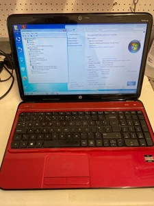 HP Pavilion g6 15.6" Laptop AMD E2-1800 4 GB Ram 120GB SSD Windows 7 32-Bit - Picture 1 of 11