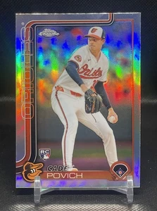 Refractor RC 2025 Topps Chrome Cade Povich  - Imagen 1 de 2