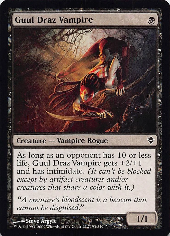 Guul Draz Vampire C Zendikar 93 NM - Image 1 of 1