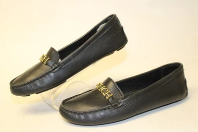 Carolina Herrera Loafers Women Size 8 38 Black Leather Casual Comfort Flat Shoes - Image 1 of 4