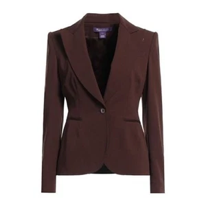 Ralph Lauren Collection Purple Label Brown Blazer Size 0 - Picture 1 of 6