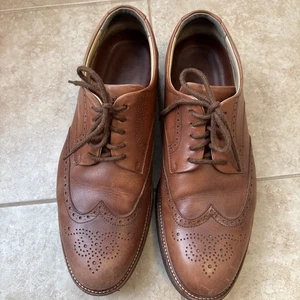 Samuel Hubbard Men’s Wingtip Oxford Leather Shoes Men's 11.5 - Picture 1 of 3