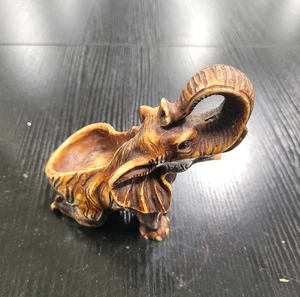 Vintage Elephant Pipe Holder Comoy's of London Made in Italy - Picture 1 of 6