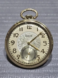 ELGIN Pocket Watch grade 303 12s 7j running (CJL061379) - Picture 1 of 9