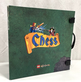 LEGO 852001 Chess Set, Castle Fantasy Era - 100% Complete w/Board & Storage Case