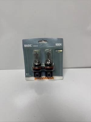 SYLVANIA - 9004 Basic - Bombilla halógena para faros y luces diurnas DRL, 2 PC Foto 1 de 4