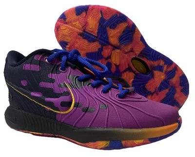 Nike LeBron 21 SE GS Welcome to Camp FN5040-500 púrpura (jóvenes niños 6,5 años) sin caja Foto 1 de 4