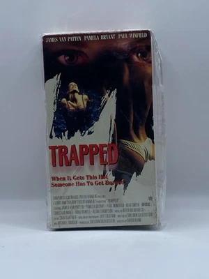Trapped - Rare VHS - James Van Patten - Pamela Bryant - Paul Winfield - Image 1 of 3