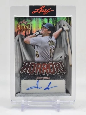 2025 Leaf Metal Halloween Jason Giambi Horror Ghosts Auto #1/1  Foto 1 de 2