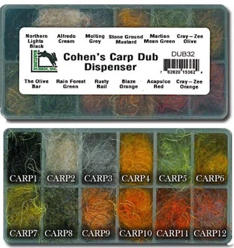 Dispensador Hareline Cohen's Carp Dubbin - por Hareline Dubbin Foto 1 de 1