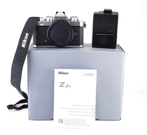 Nikon Z Fc Camera Body Only Boxed Battery & Charger 1,659 Shots Mirrorless Z - Picture 1 of 16