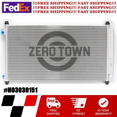 A/C Condenser For 2008-2012 Honda Accord 12-15 Crosstour 10-11 Accord Crosstour Foto 1 de 4