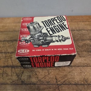NOS K&B TORPEDO 45RC 0.454cu in Vintage 2 Stroke Glow Engine for R/C Airplanes  - Picture 1 of 19