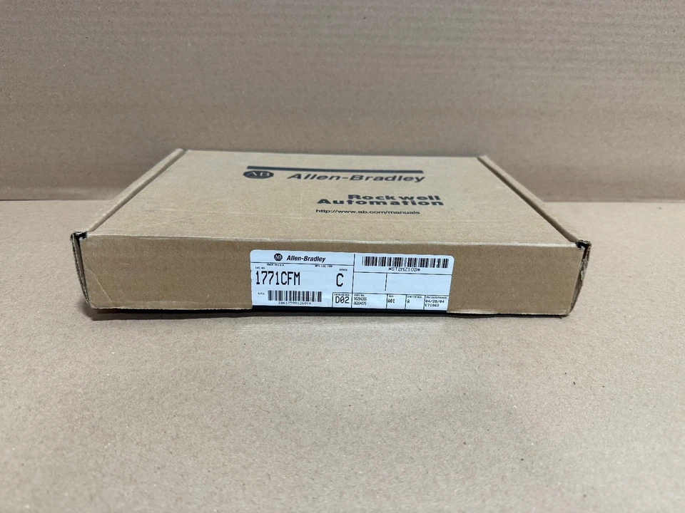 ALLEN BRADLEY 1771-CFM CONFIGURABLE FLOW METER MODULE PLC 5 4 DIGITAL INPUTS - Image 1 of 1