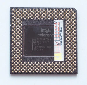 Socket 370 CPU - Intel Celeron 533 - 533Hz - SL3FY - Mendocino - TESTED - Picture 1 of 2