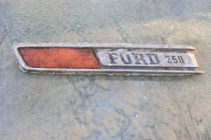 1968 Ford F250 Pickup Hood Ornament Truck Spears Front Trim Molding ¾ Ton - Picture 1 of 5