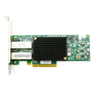 Emulex LPe16002 Dual Port SFP+ - 16Gbps Full Height PCIe-x8 HBA Card - Picture 1 of 3