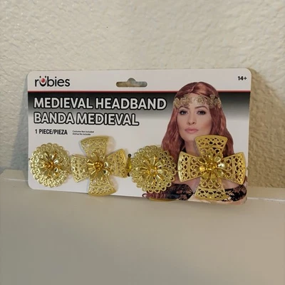 Diadema Medieval Mujer NUEVO Disfraz Recreación Vestir Foto 1 de 4