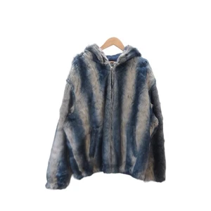 SUPREME Faux Fur Reversible Hooded Jacket, Size XL, Supreme 2020 Autumn - Picture 1 of 14
