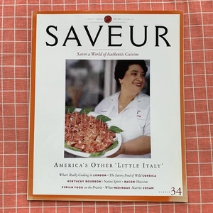 Saveur A World of Authentic Cuisine #34 1999 Bourbon Bacon Meringue Syrian Food - Picture 1 of 9