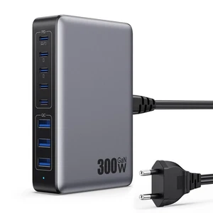 300W Caricatore USB C Multiplo GaN Ⅳ 8 Port 100W PD Caricabatterie PPS QC - Foto 1 di 24