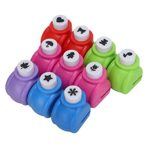 10pcs Hole Puncher Different Patterns Easy  Portable Punch Craft Se ABE - Picture 1 of 24