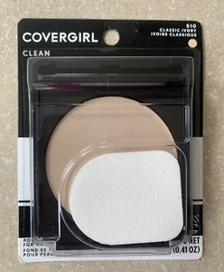 Covergirl Clean Powder Foundation 510 Classic Ivory Makeup NEW Fresh Product - Picture 1 of 2